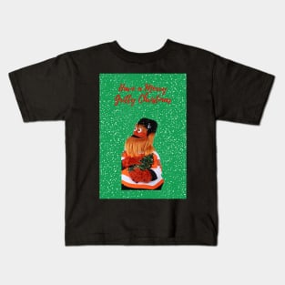 have a merry gritty christmas! Kids T-Shirt